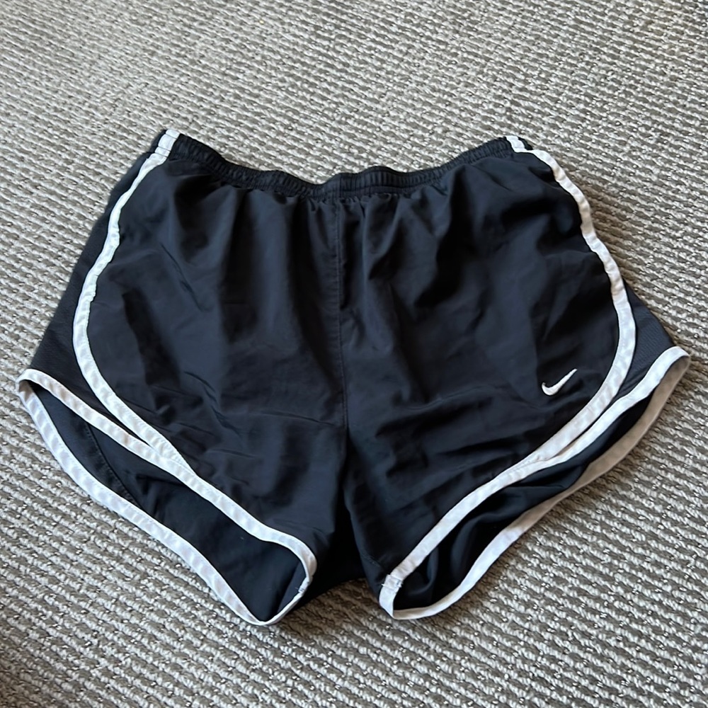 Nike tempo black running shorts size S